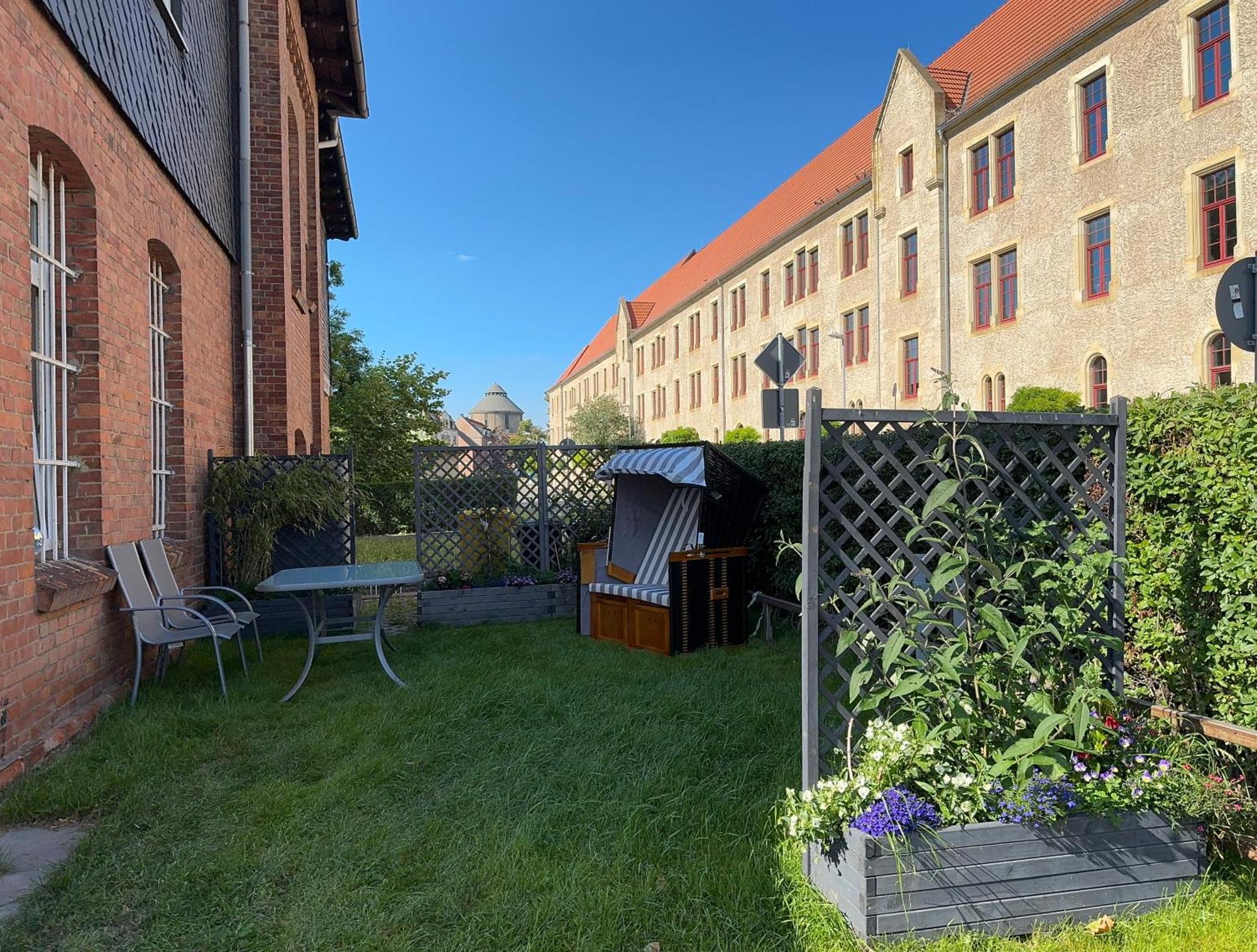 Ferienwohnungen am Spiel-emagazin Halberstadt Exterior foto