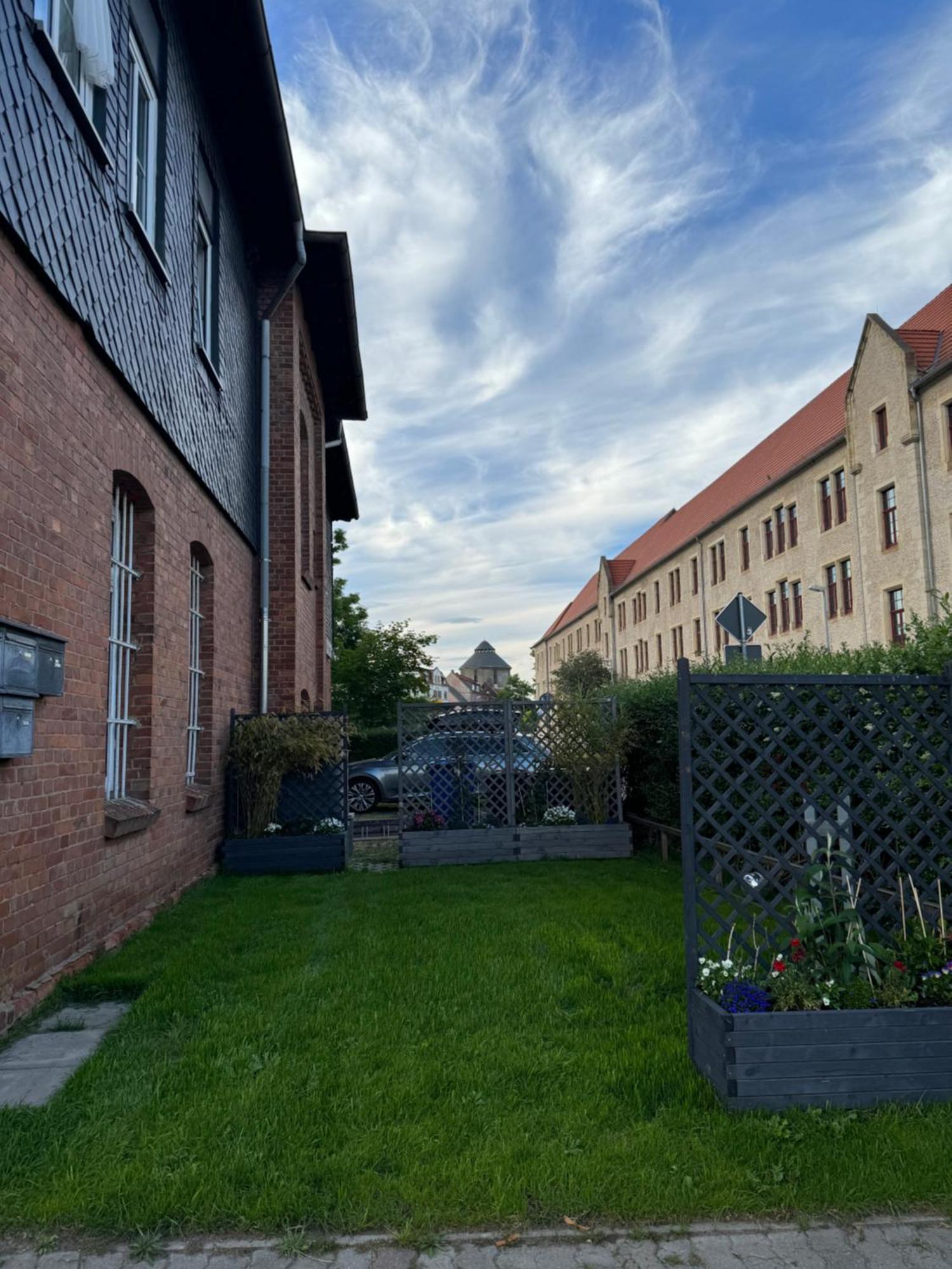 Ferienwohnungen am Spiel-emagazin Halberstadt Exterior foto