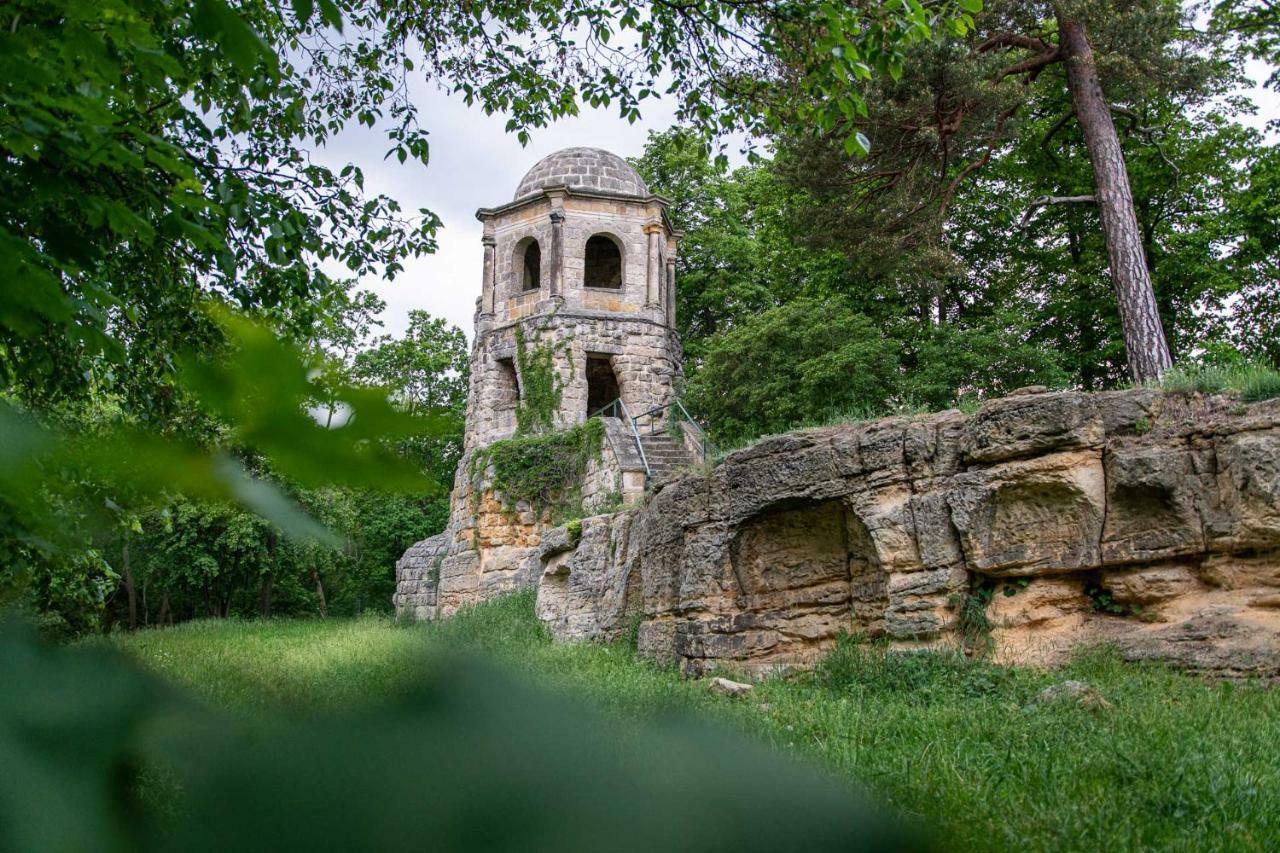 Ferienwohnungen am Spiel-emagazin Halberstadt Exterior foto