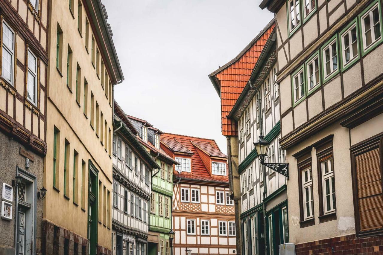 Ferienwohnungen am Spiel-emagazin Halberstadt Exterior foto