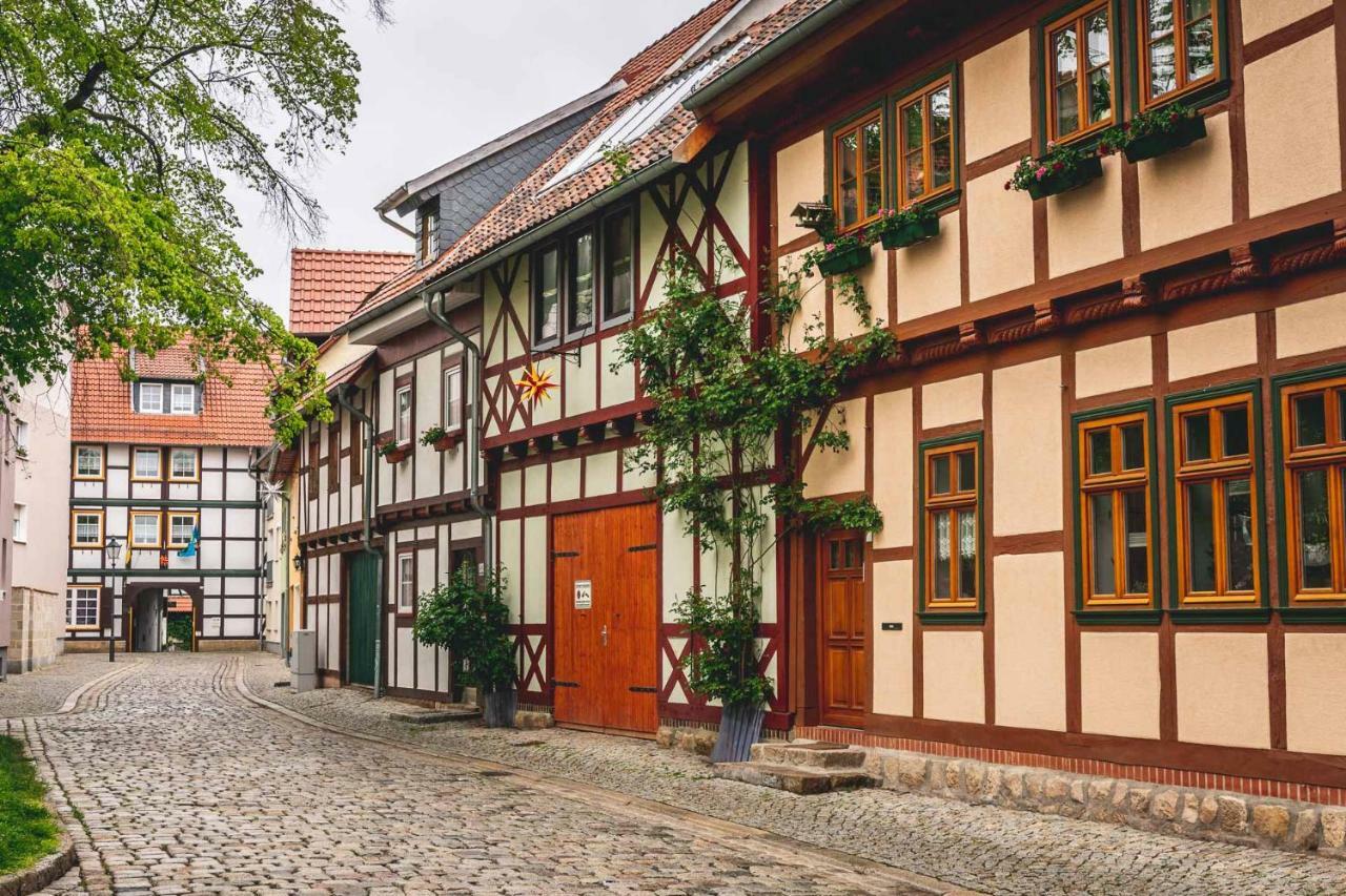 Ferienwohnungen am Spiel-emagazin Halberstadt Exterior foto